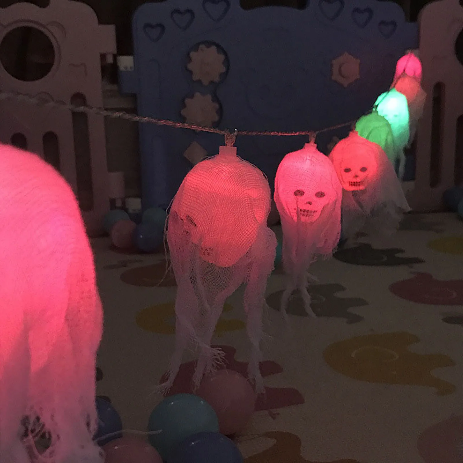 Halloween Decorations String Lights Energy-Efficient LED Light Set for Children Girls Boys Party Gift