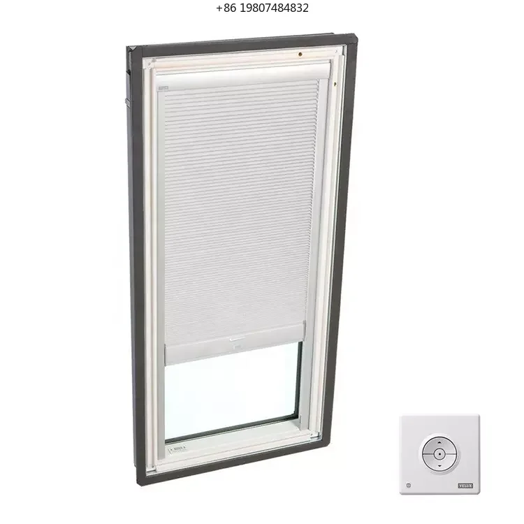 

Rechargeable Blackout Blinds Motorized Transparent Roof Blinds Electric Remote Control Skylight Blinds Automatic Skylight Shades