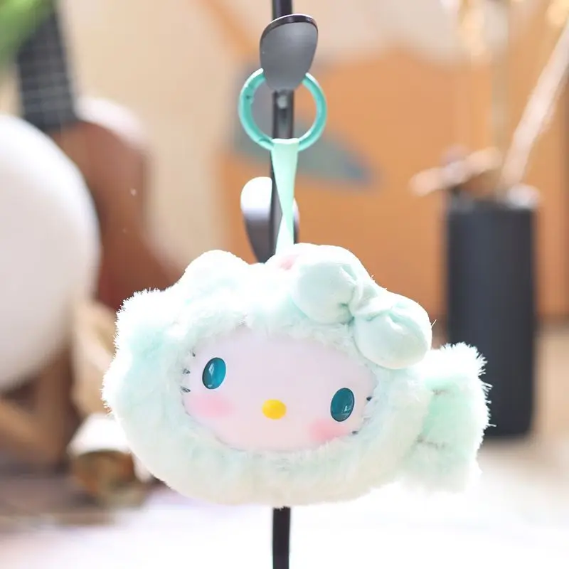 Nieuwe Cartoon voor Hello Kitty Poppen Pluche Sleutelhanger Speelgoed Kawaii Anime Speelgoed Rugzak Hanger Kinderen Verjaardag Kerstcadeaus