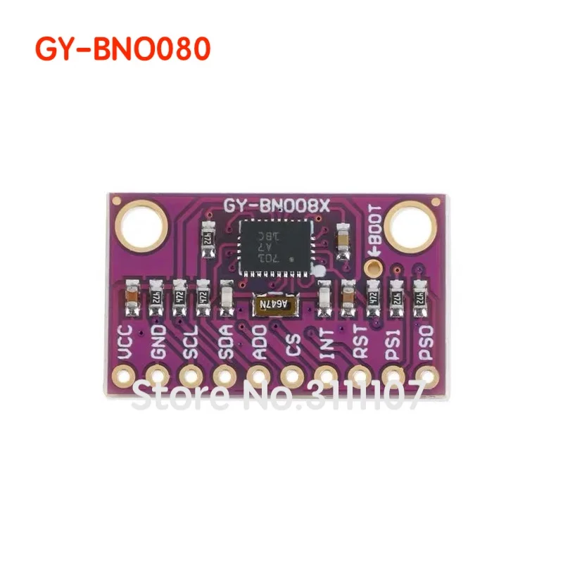 GY-BNO080 AR VR IMU Nine Axis 9DOF AHRS Sensor Module 9-axis High Accuracy Accelerometer Gyro Magnetometer virtual 3D GY-BNO080