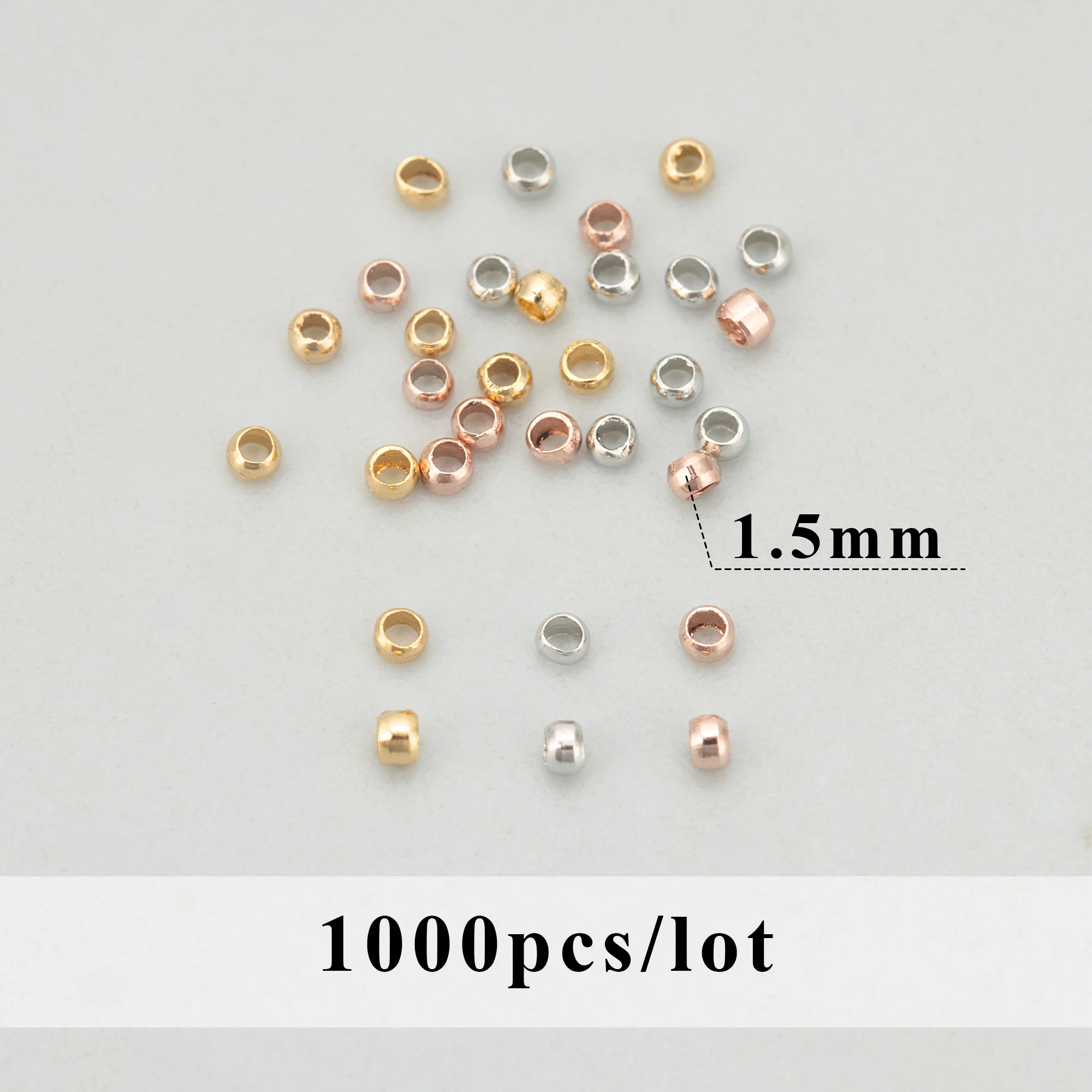 GUFEATHER,one pack,MG28,jewelry accessories,positioning bead,18k gold plated,copper,fixed buckle clip buckle bead,jewelry making image 4