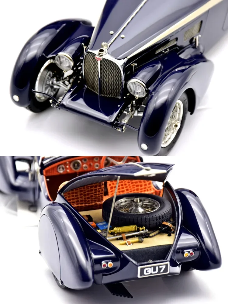 CMC 1:18 57SC كورسيكا محاكاة طبعة محدودة جميع سبائك معدنية مفتوحة ثابتة سيارة لعبة مجسمة هدية #5