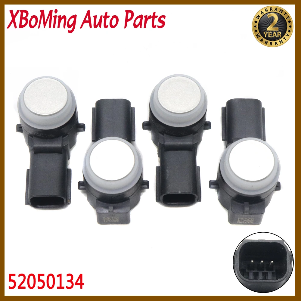 

New Car PDC Parking Sensor 52050134 For Chevrolet Tahoe Buick Regal Cadillac XTS CTS GMC Yukon Sierra 1500 52019545 4PCS