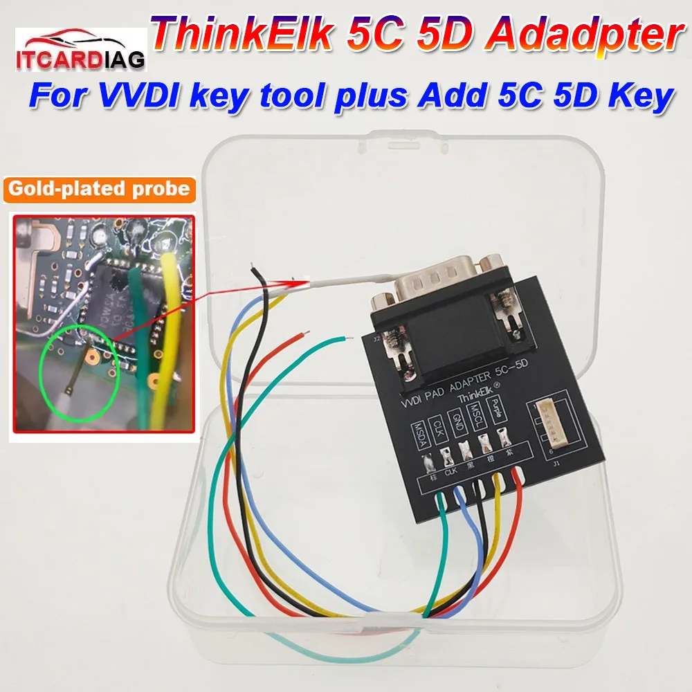 2026 New Update  For VW ThinkElk 5C 5D Adapter For Audi MQB49 5C 5D Read Key Data