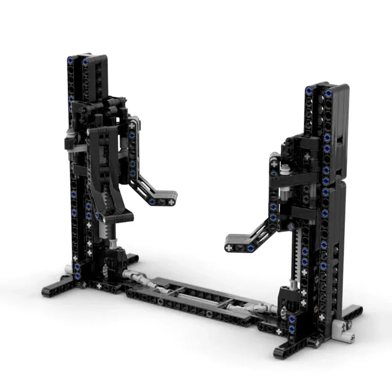 Compatibel 1:12 Modelset 307 PCS MOC Technische Autolift Bouwstenen High-Tech Montagestenen Educatief Kind Speelgoed Jongen Geschenken