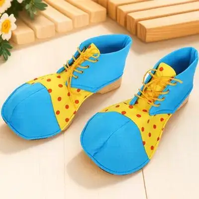 

1 пара товаров для Хэллоуина, обувь большого размера, костюм для косплея на Хэллоуин, реквизит, страшная обувь для выступлений, принадлежности