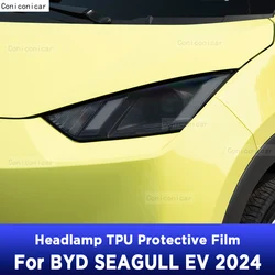 Per BYD SEAGULL EV 2024 faro esterno per auto antigraffio TPU PPF pellicola protettiva accessori per pellicole di riparazione antigraffio