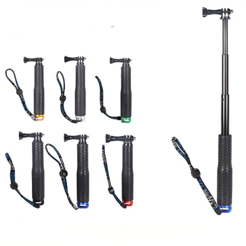Palo Selfie Telescópico Impermeable Para GoPro Y Cámaras De Acción - Extensible 18-49 Cm, Compatible Con Hero 13-8, DJI Osmo Action, AKASO, Insta360