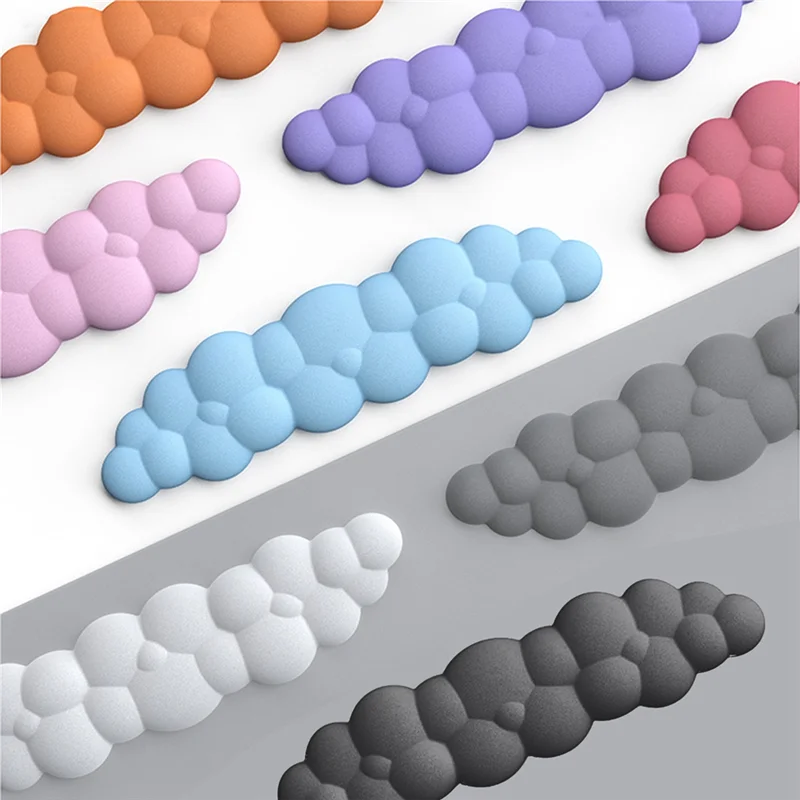 

Прочная дизайнерская подушка для поддержки запястья Cloud Keyboard для легкого набора текста, E Long