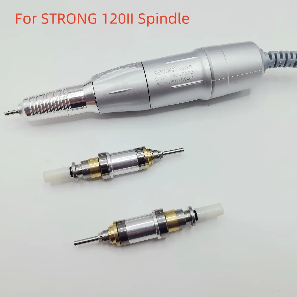 Micromotor Handpiece Spindle Kit For Strong 120 Electric manicure machine Nail Drill Milling Cutters