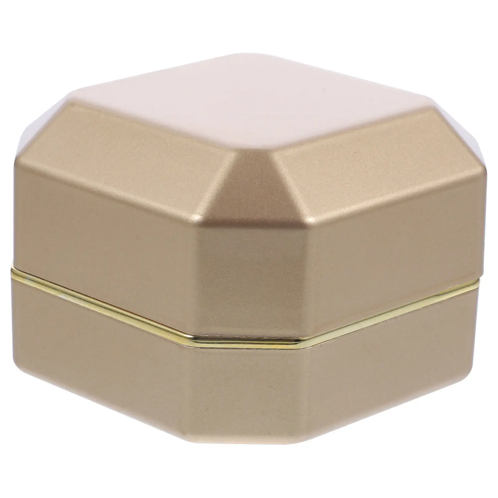 Wedding Ring Box Decorative Ring Case Compact Lightweight Jewelry Display Holder for Engagement Proposal Gift