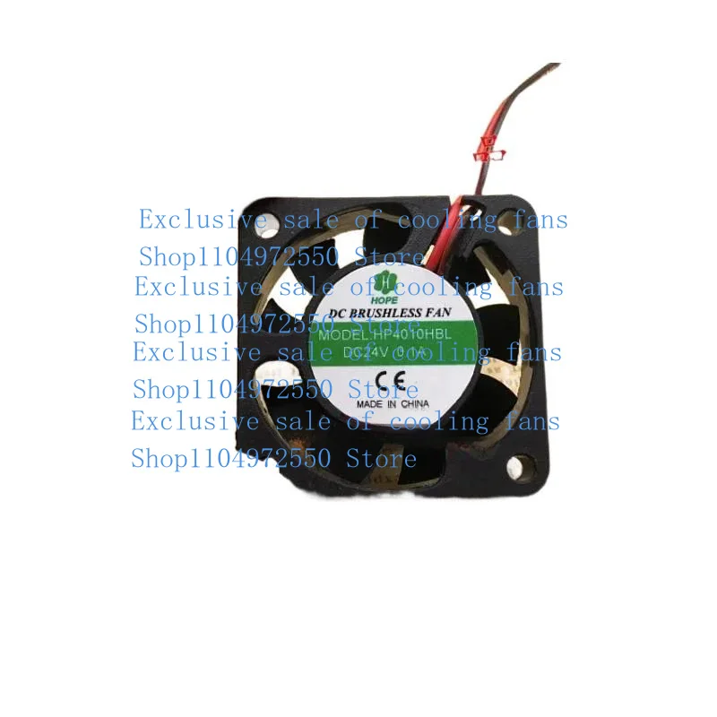S HOPE HP4010HBL DC 24 В 0,10 А 40x40x10 мм 2-проводной охлаждающий вентилятор для сервера