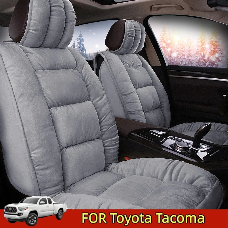 

FOR Toyota Tacoma Car seat cover for winter thickened short plush warm soft comfortable plush full wrap new seat cover1