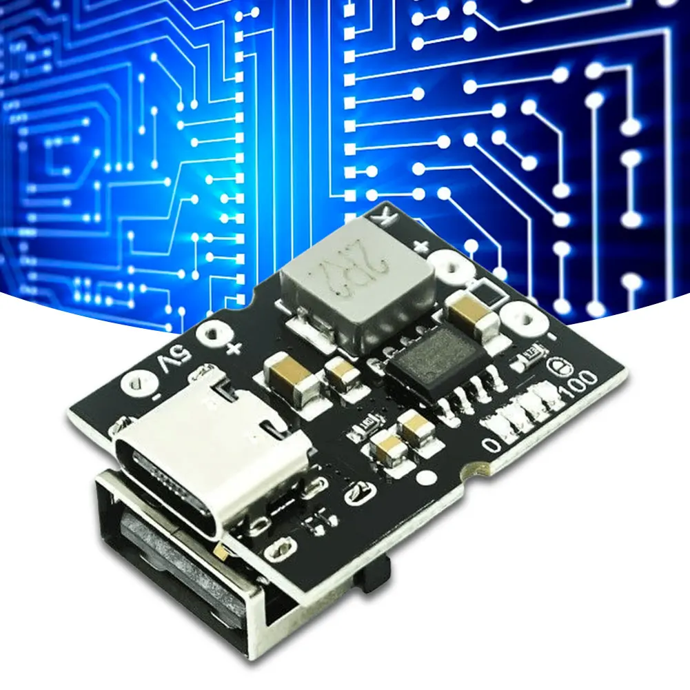 5V 2A Battery Charging Module Type-C Input Lithium-Ion Battery Charge Module Support 4.2V Lithium Battery Charge Protection image 3