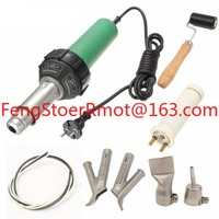 Cross-border 1600W plastic welding heat gun with 2 quick soldering nozzles and additional HE welding rods