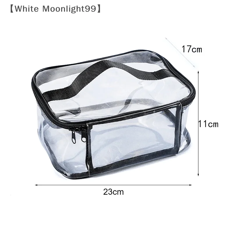 〔White〕Large Capacity Transparent Mesh Zipper Toy Storage Bag Puzzle  Block Organizer Ideal For Toy & Building Block Storage