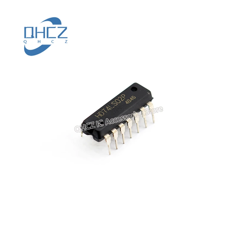 10pcs SN74LS02N HD74LS02P DIP-14 four-way 2-input positive or not gate chip New and Original IC chip In Stock