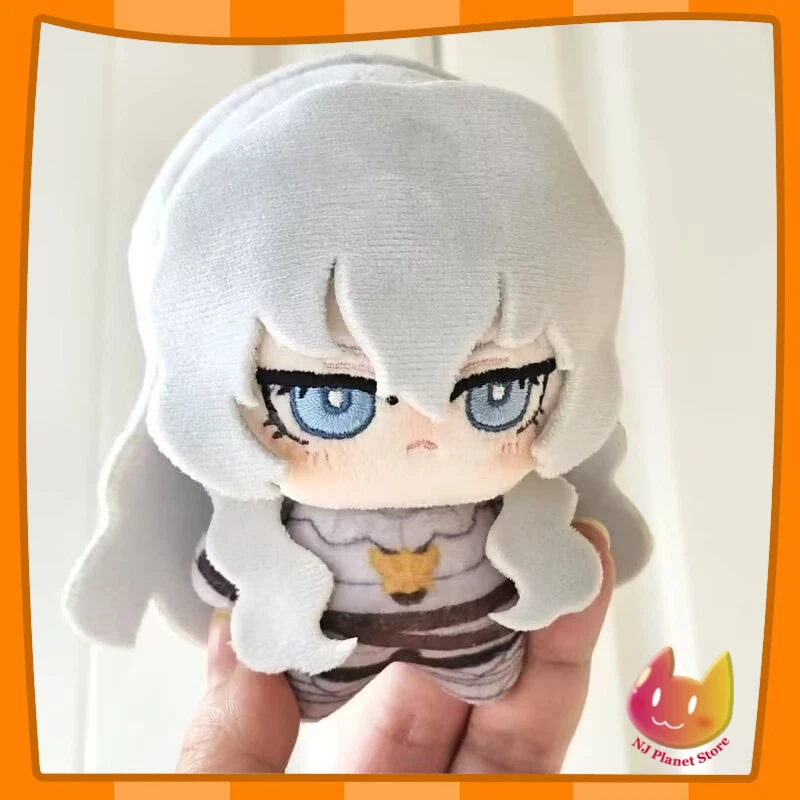 Boneco de Pelúcia Mini Berserk Griffith de 10cm, Corpo de Estrela-do-mar, Brinquedo de Pelúcia Estampado Griffith, Presente de Feriado, Boneco de Pelúcia Berserk