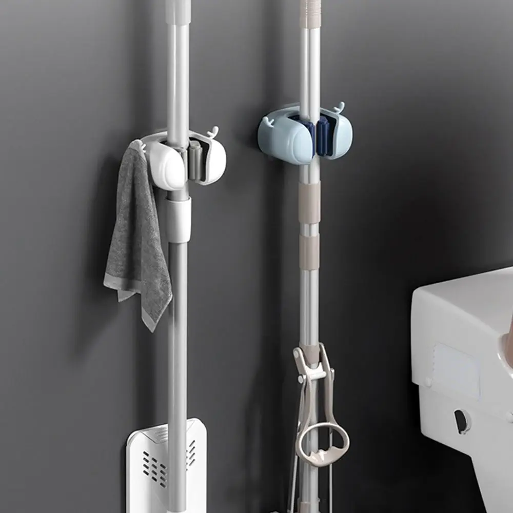 

Plastic Deer Antler Mop Clamp Non-marking Super Load-bearing Mop Hook Wall-mounted No Punching Antler Mop Clip Toilet