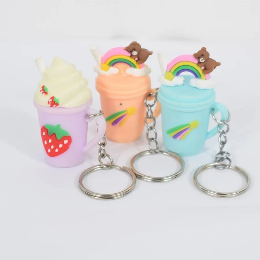 50 قطعة سلاسل المفاتيح السائبة 1 بوصة حلقات المفاتيح وسلسلة