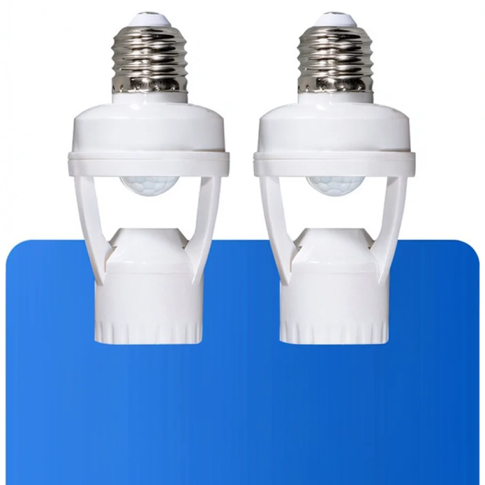 Intelligent PIR Infrared Motion Sensor Light Socket E27 Base Automatic On Off Induction Lamp Holder For Staircase