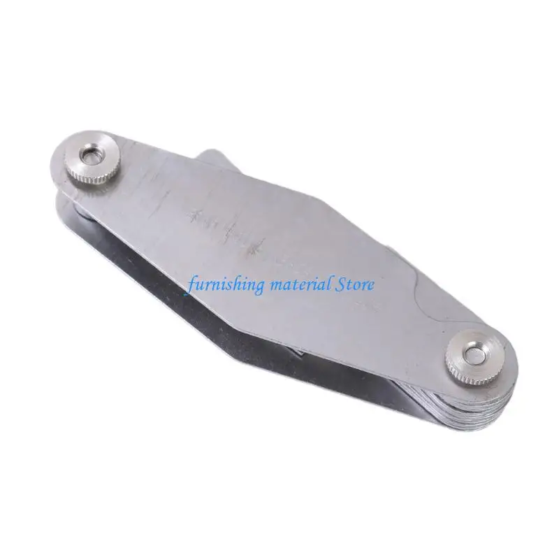 

Y5GD Thread Gauge Screw Measuring Tool 30 Degree Screw Gauge for Industrial Measurement Metal T Thread Gauge