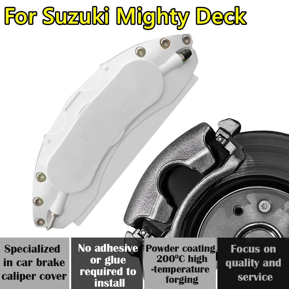 For Suzuki Mighty Deck Car Brake Caliper Cover Aluminum Alloy Metal Exterior Kit