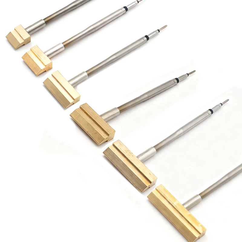 C245-14 Series Iron Tip Spatula Set for JBC245 Soldering Station Rapid Heating Replacement Models 1401/1402/1403/1404/1405/1406