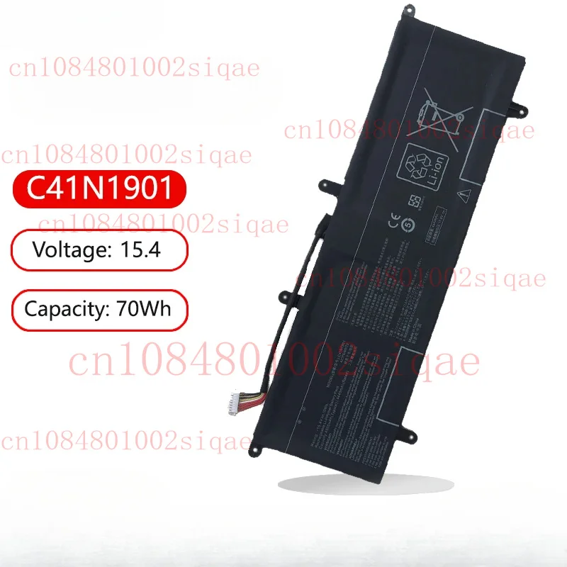 

Новый аккумулятор для ноутбука C41N1901 0B200-03520000 для Asus ZenBook DUO UX481FA-BM099R,UX481FL-HJ103R UX4000F 0B200-03520100 4ICP6/60/72