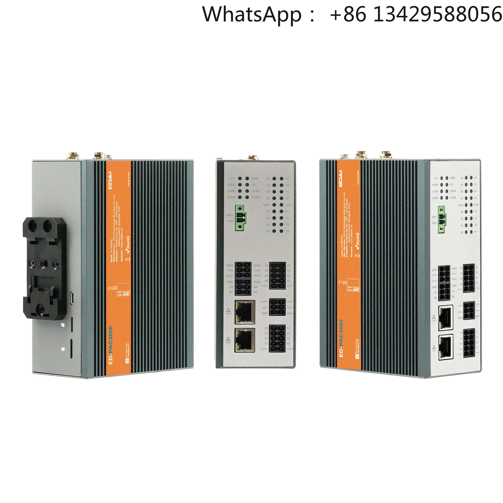 Chipboard ED-PAC3630 Based on Raspberry Pi CM5 Supports MQTT, Modbus TCP ,RS232/RS485 CODESYS Programmable Automation Controller