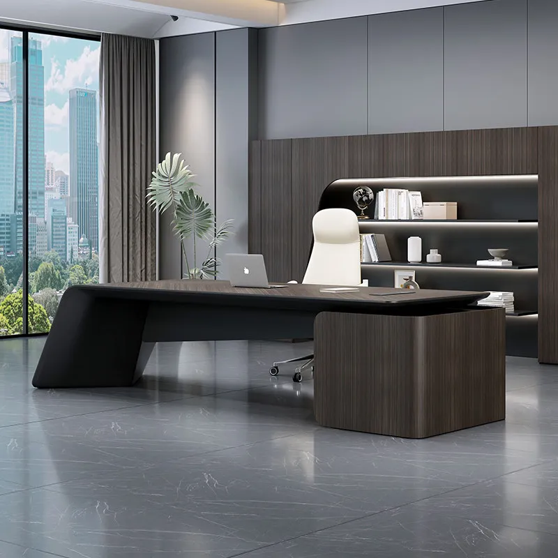 180 to 360 cm Top luxury designer president boss Desk table computer desk office Room desks Tables pliante home furniture