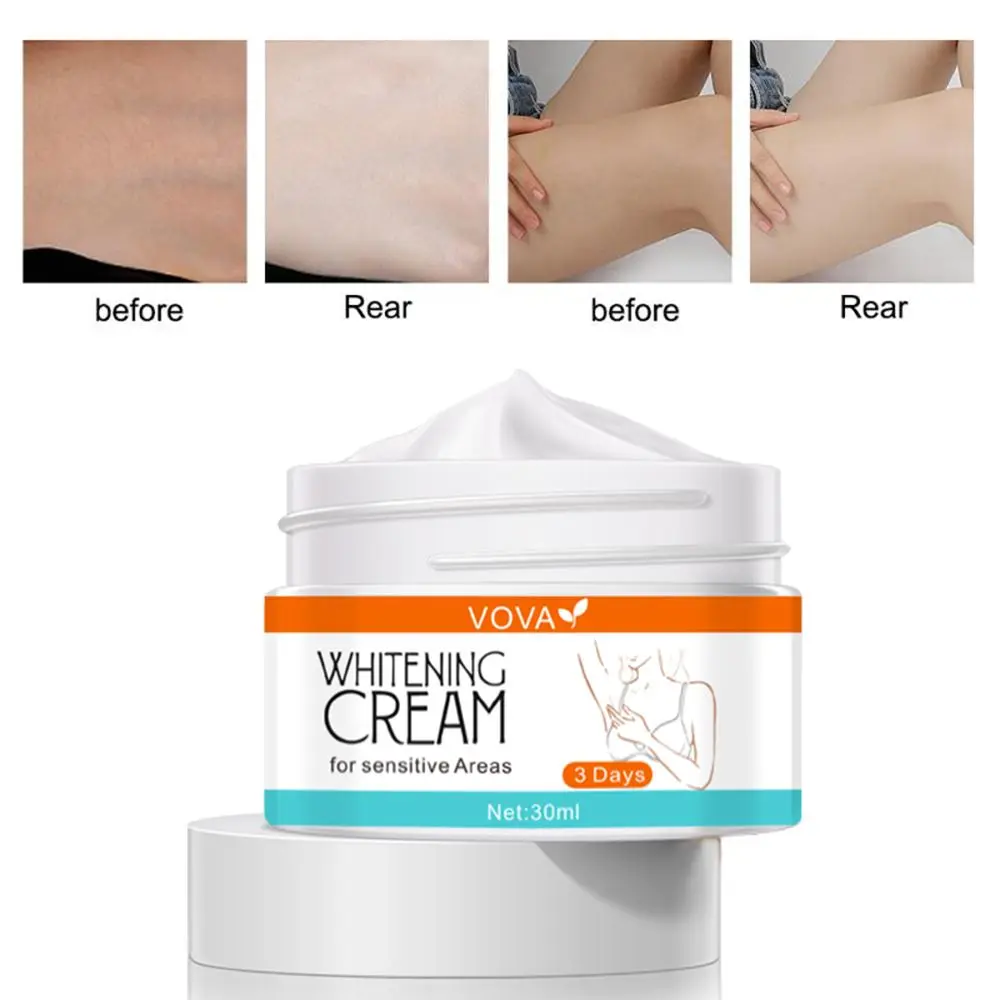 Armpit Women Legs Underarm Brightens Dark Skin Knees Bleaching Cream Whitening Cream Body Lotion Skin Care Tools