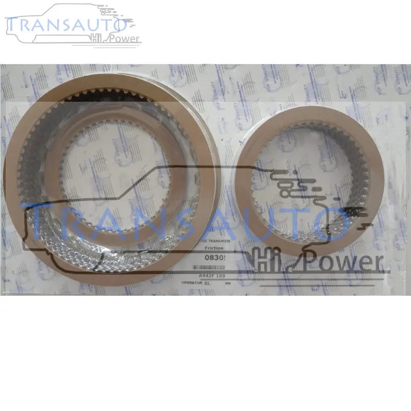 

A442F 4/8 Pins Auto Transmission Friction Plates Clutch Kit For TOYOTA 1996-ON Car Accessories Gearbox Disc