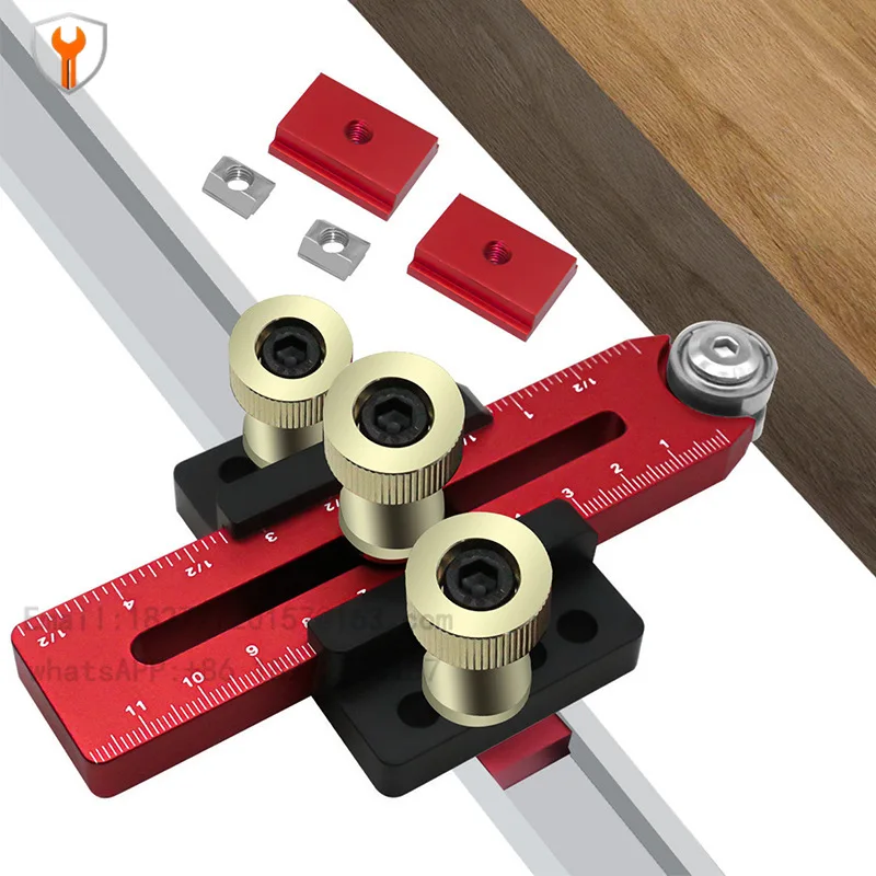 Table saw, inverted roller, quick cutting limit, woodworking workbench cutting, pressing, and feeding auxiliary tool
