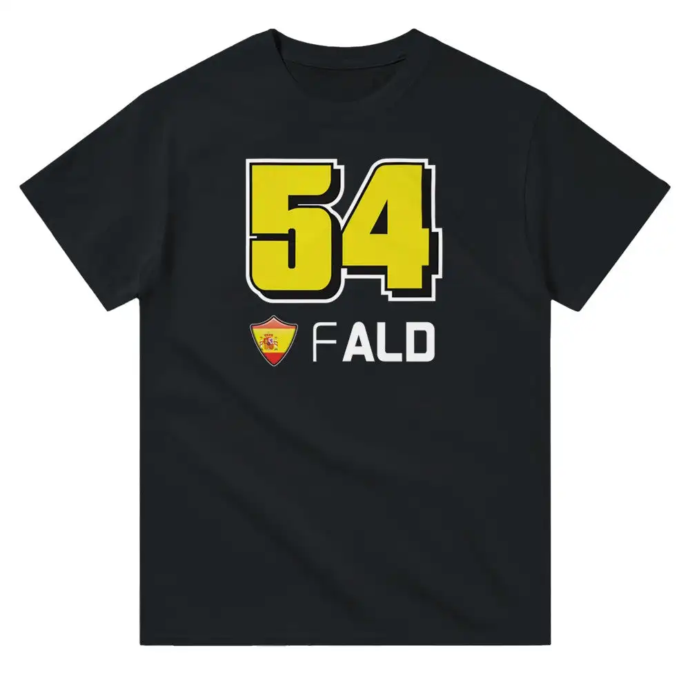 

FerminAldeguer 2025 Motorcycle racing GP Race Calendar T - Shirt - No. 54