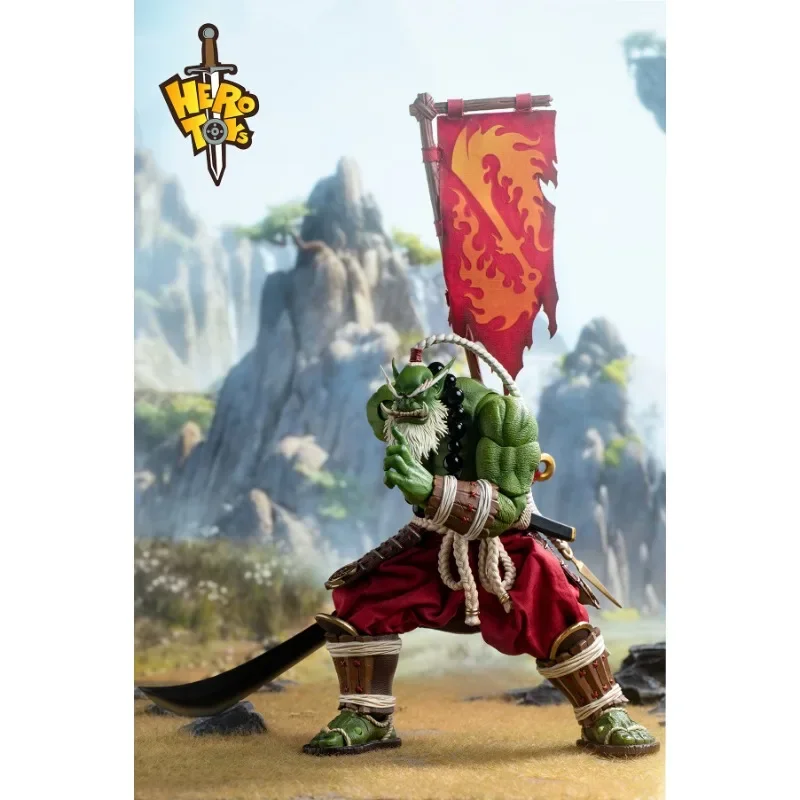 Hero Toys 24cm World of Warcraft Orc Action Figures Blade Master Figures Guardian of The Horde Anime Model Collection Toys Gift