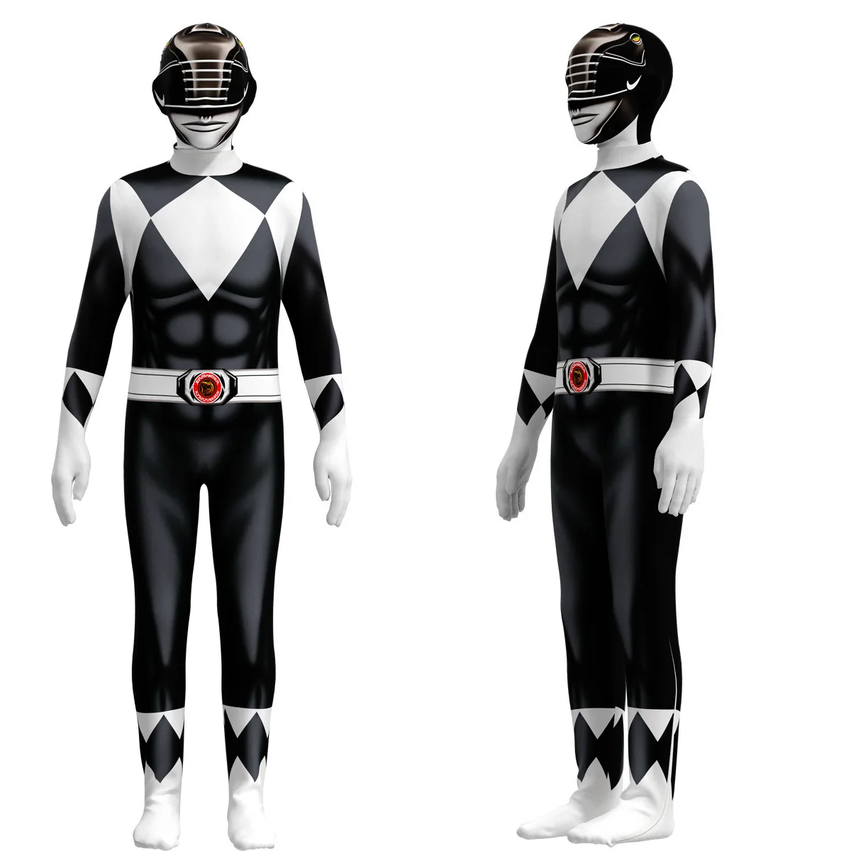 Power Samurai Sentai Shinkenger Rangers Costume Adult Kids Superhero Cosplay Halloween Birthday Party Jumpsuit Zentai Suit