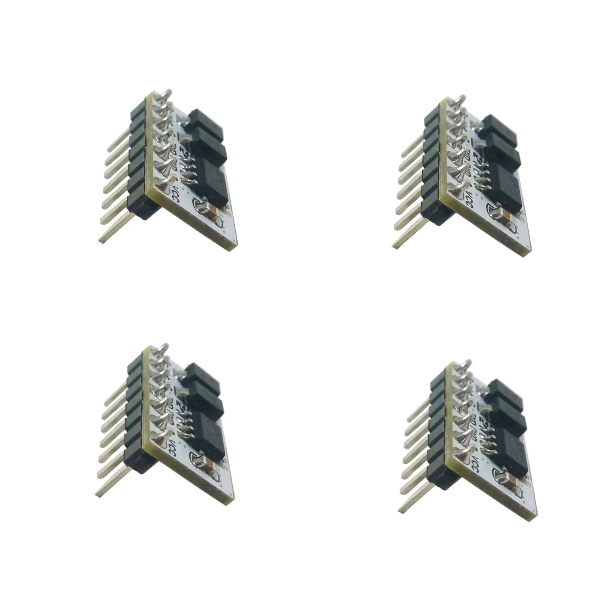 4PCS RS485 to TTL RS232 UART Converter High-Speed Half-Duplex Transceiver Auto Master-Slave Networking Module