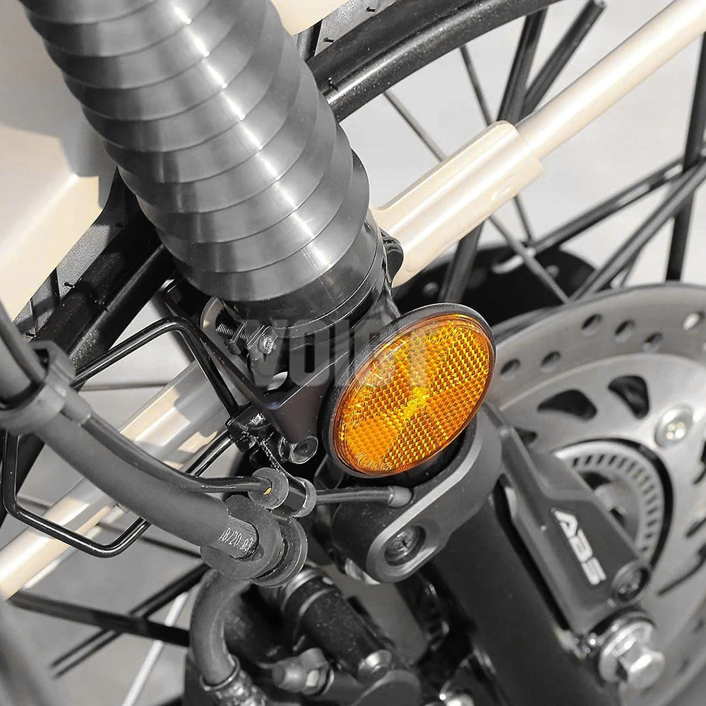 Reflector Relocation Bracket Set For Honda Hunter Cub CT125 CT 125 Trail125 2020-2025 Reflector Move Down Bracket Stay Holder