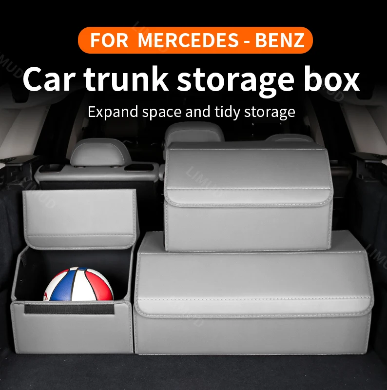 

Suitable for Mercedes Benz trunk storage box W168 W169 W176 W177 w245-w247w202 w203 w204 w205 w206 in car original color car