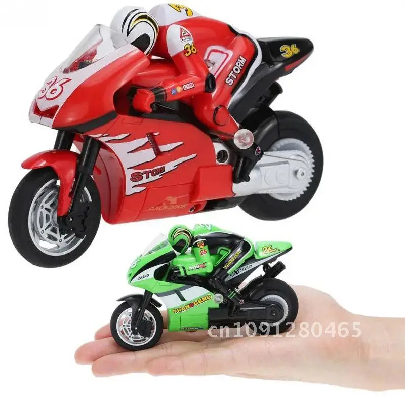 RC Motorcycle Electronic Remote Control Racing Car High Speed Electric Off-Road Car Rechargeable 2.4Ghz Stunt Motorbike For Boys