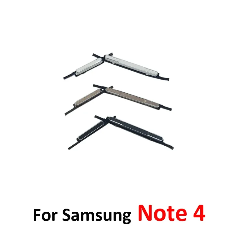 Поп для Samsung Galaxy Note 4 N910 N910F N910C N910G N910A N910H рамка корпуса телефона новая кнопка регулировки громкости включение выключение боковая клавиша