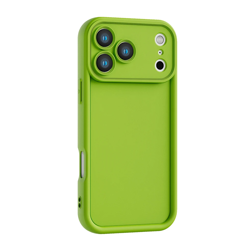 Luxuriöse Hülle mit mattierter Textur für iPhone 17 Pro Max. Hülle für iPhone 17 Air Cover, stoßfeste, weiche TPU-Handy-Rückseite
