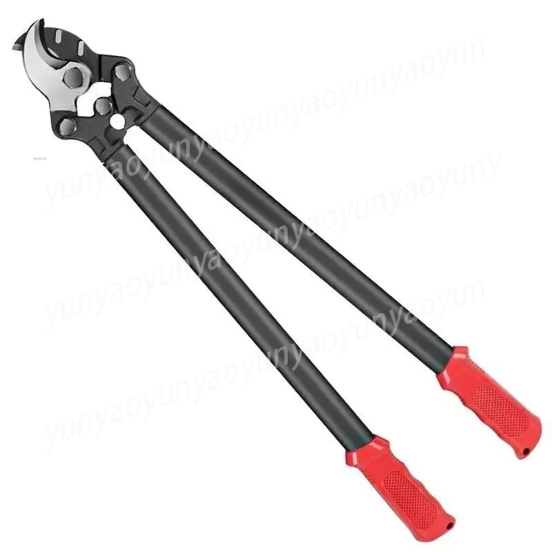 

24 Inches Industrial-Grade Heavy Insulated Cable Cutter Heavy Duty Wire Cutter Cable Scissor Steel Chain Locks Cable Hand Tool