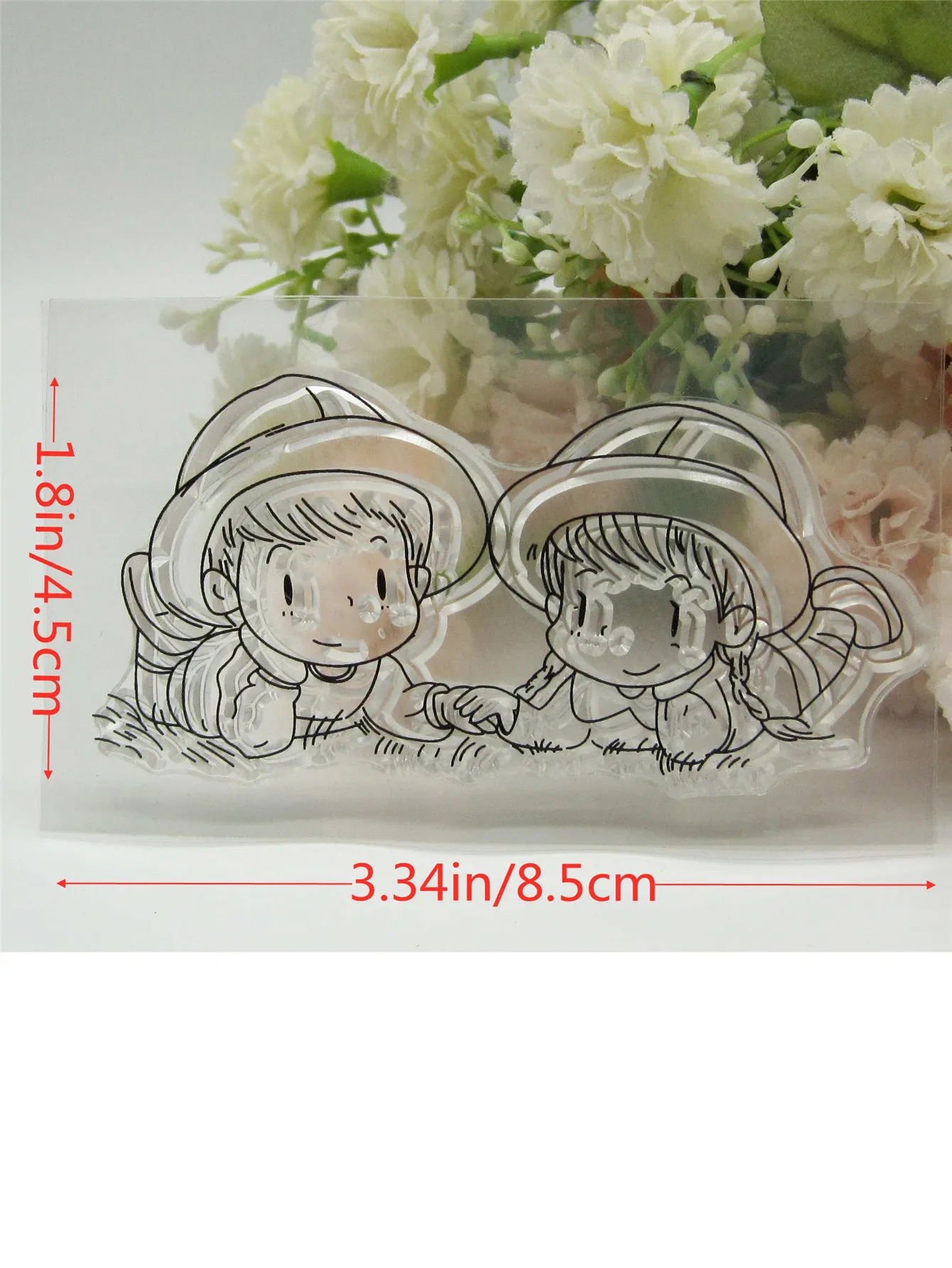 Transparent Silicone Clear Rubber Stamp, Sheet Cling, DIY Scrapbooking, Cute Pattern, Photo Album, Decor, Friendship Stamp