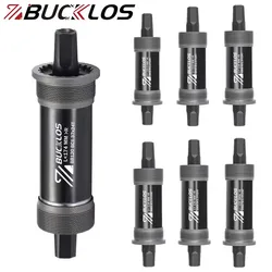 BUCKLOS Bicycle Bottom Bracket Road Mountain Bike Square Crank BB BB68 BB80 BB90 BB100 BB110 BB120 for MTB E-Bike Crankset Part
