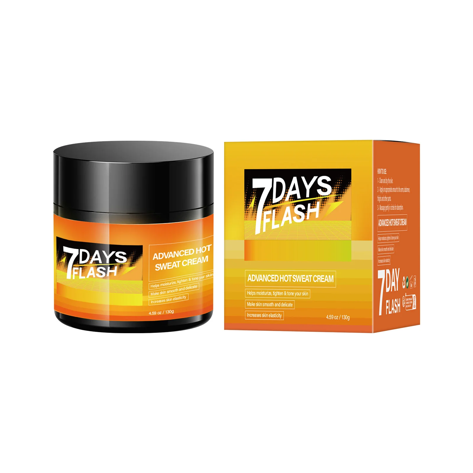 

130g Ginger Firming Cream Skin Nature Smoother Tightening Cream for Leg Body Hydrating & Elasticity-Boosting Reduces Fine Lines