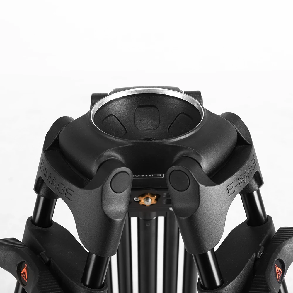 E-IMAGE GC751 Professional Light Weight Carbon Fiber 2 Sections Video Tripod