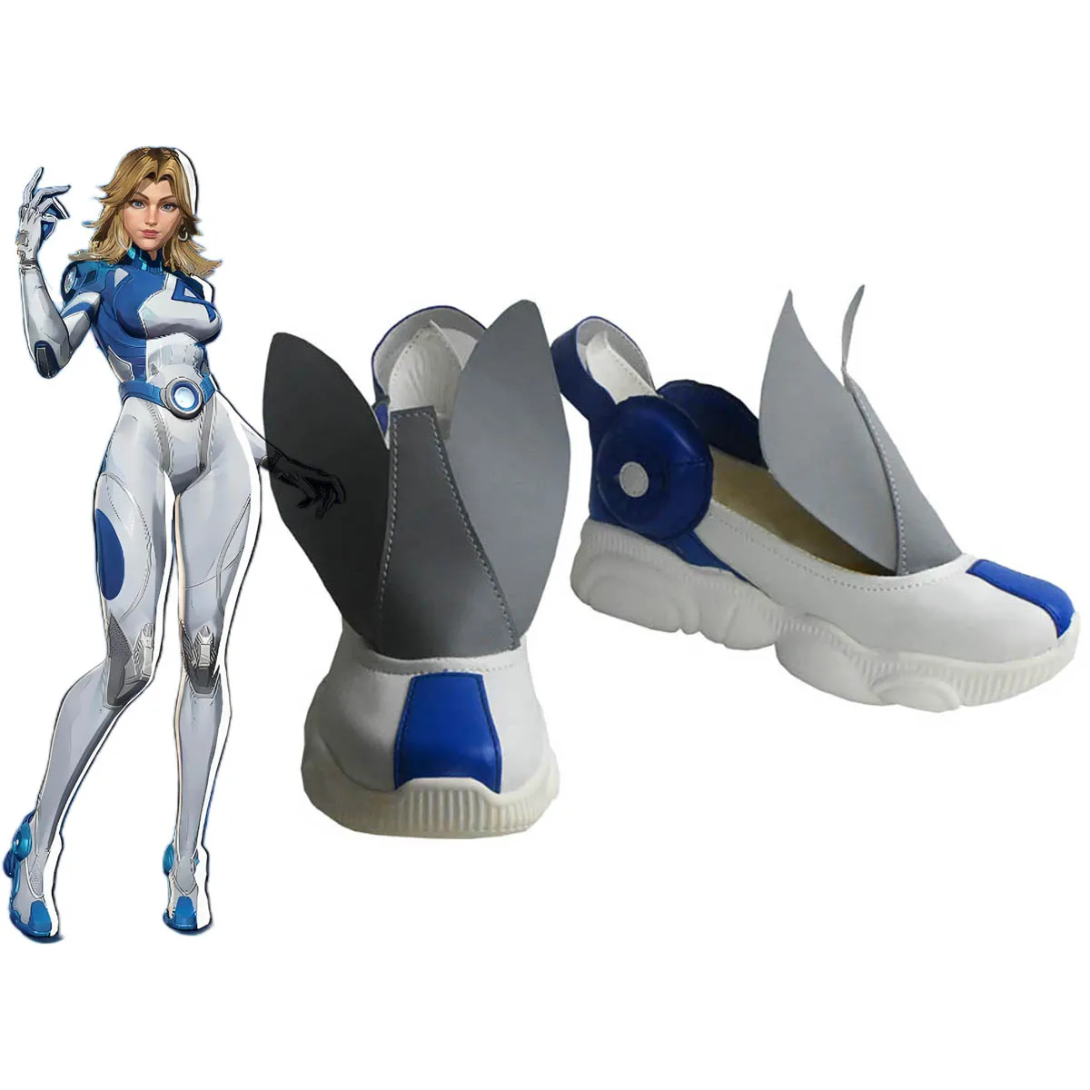 

Невидимые косплей-ботинки «Супергерой» для женщин, высококачественная обувь для ролевых игр на Хэллоуин и конвенции