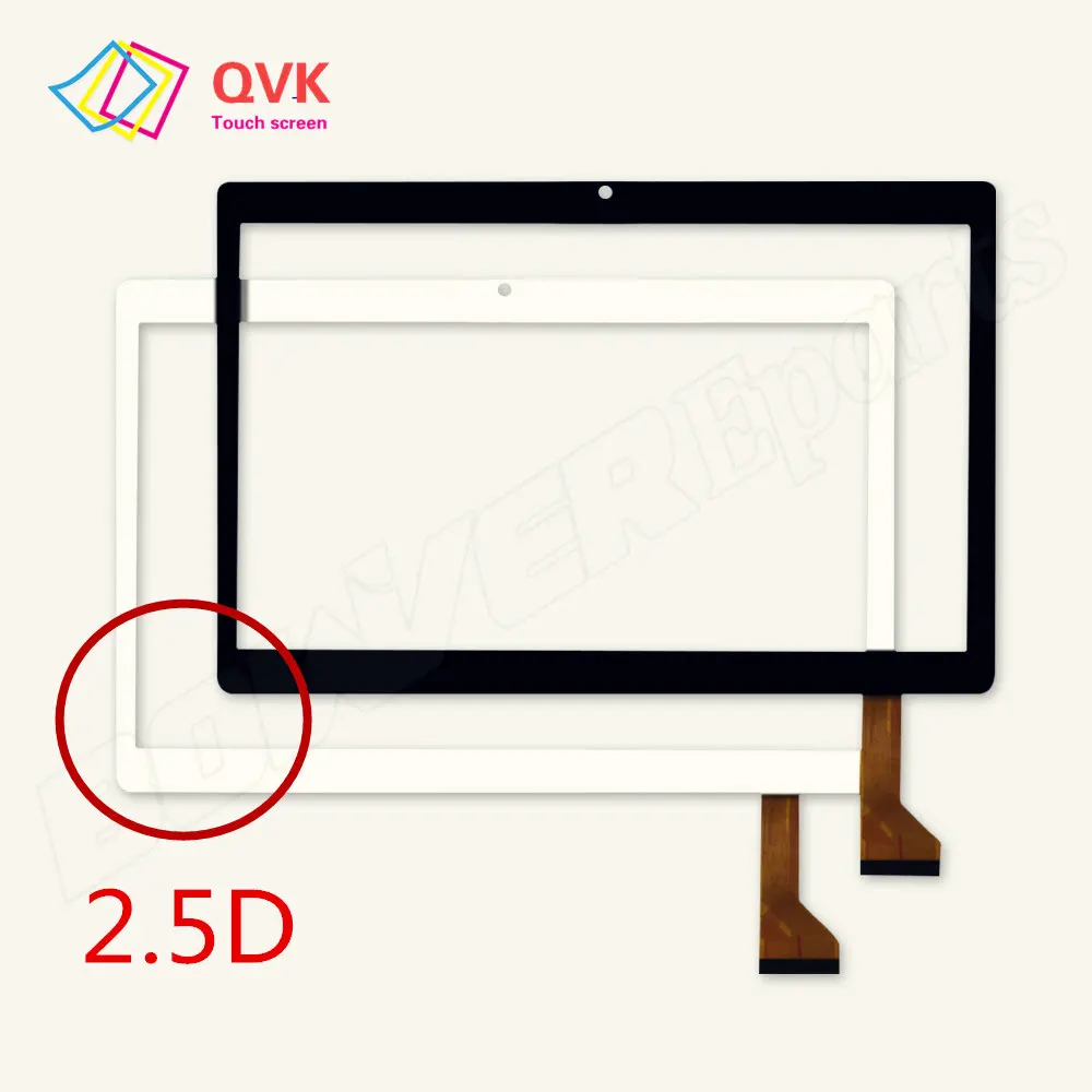 2.5D 새로운 10.1 인치 터치 스크린 Mediatek 정전 용량 터치 스크린 패널 수리 교체 부품